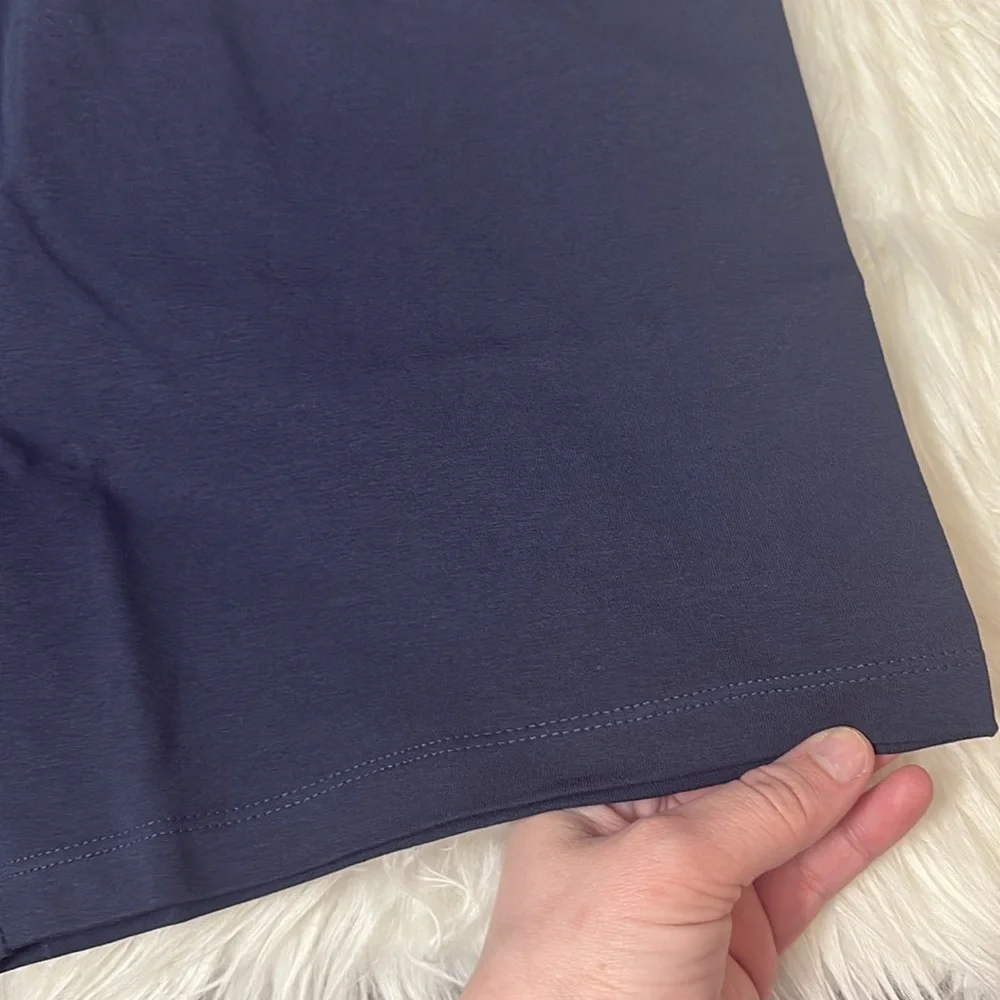 NEW In Packaging Lands End Youth XL Plus 14-16 Classic Navy Blue Cotton Shorts